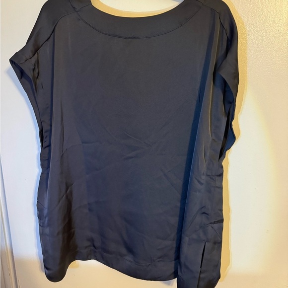 Dark blue brand new  H&M V neck blouse #blouse - Picture 3 of 3